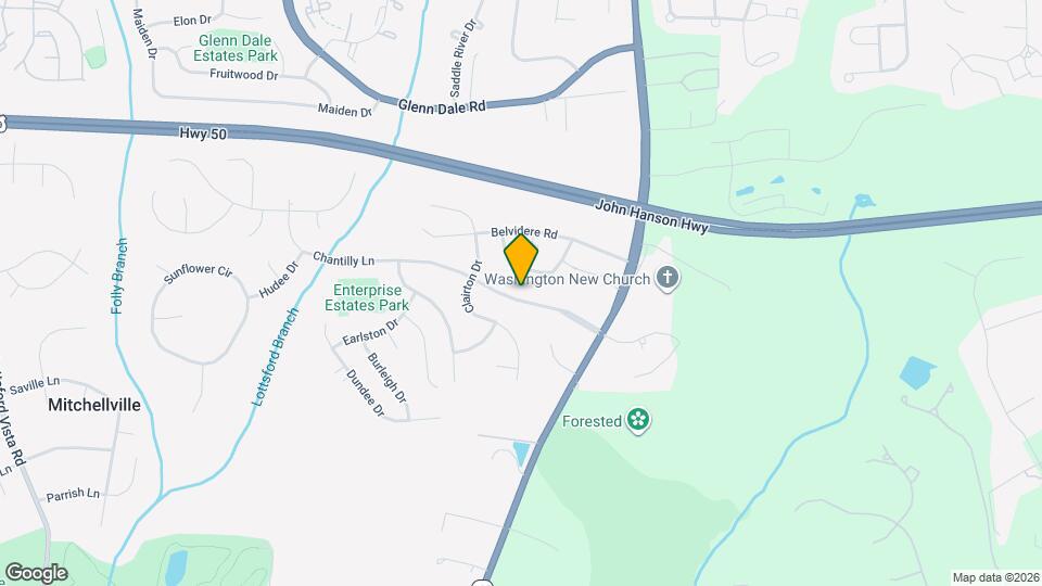 11700 Chantilly Ln Mapa y Detalles de la Ubicación