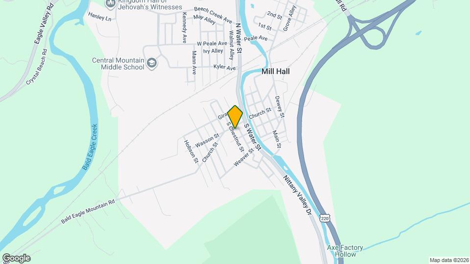 202-204 S Chestnut St Map and Location Details