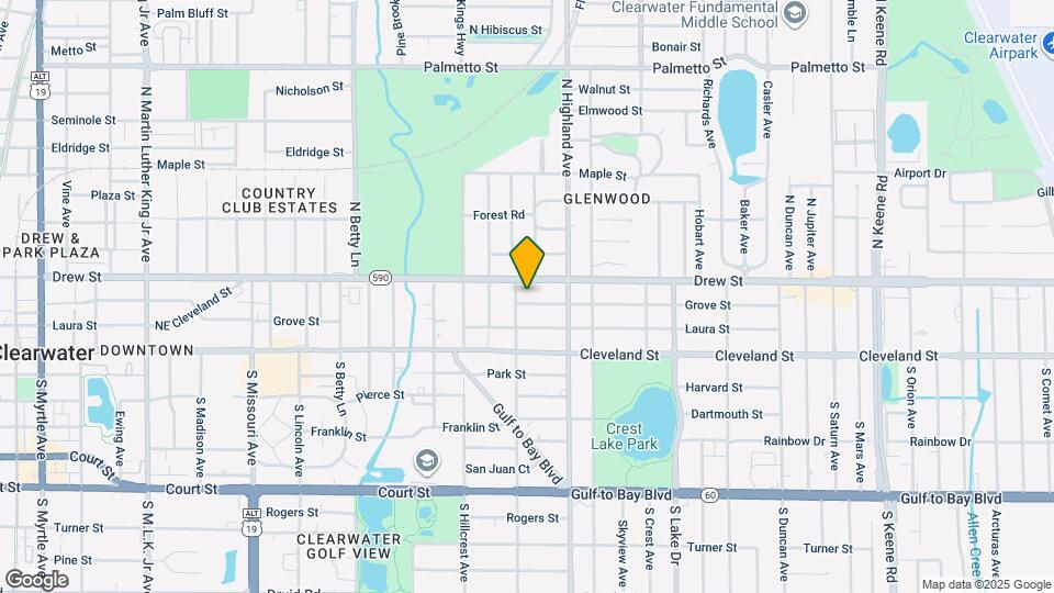 1460 Grove St Map and Location Details