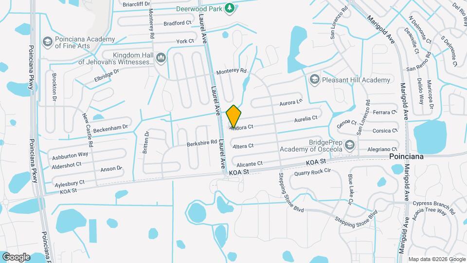 34 Andora Ct Mapa y Detalles de la Ubicación