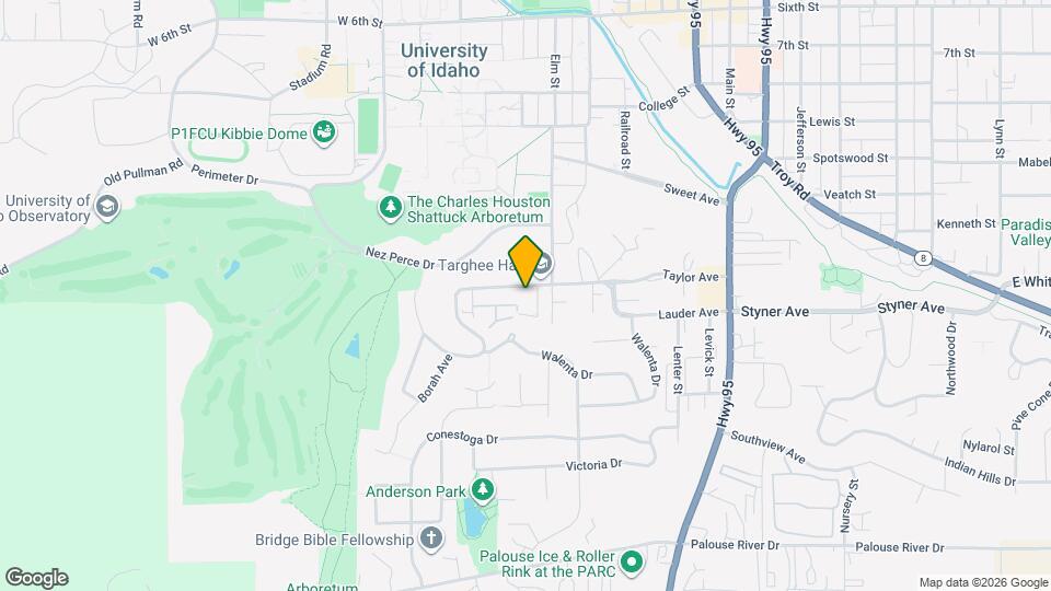 617 Taylor Ave Map and Location Details