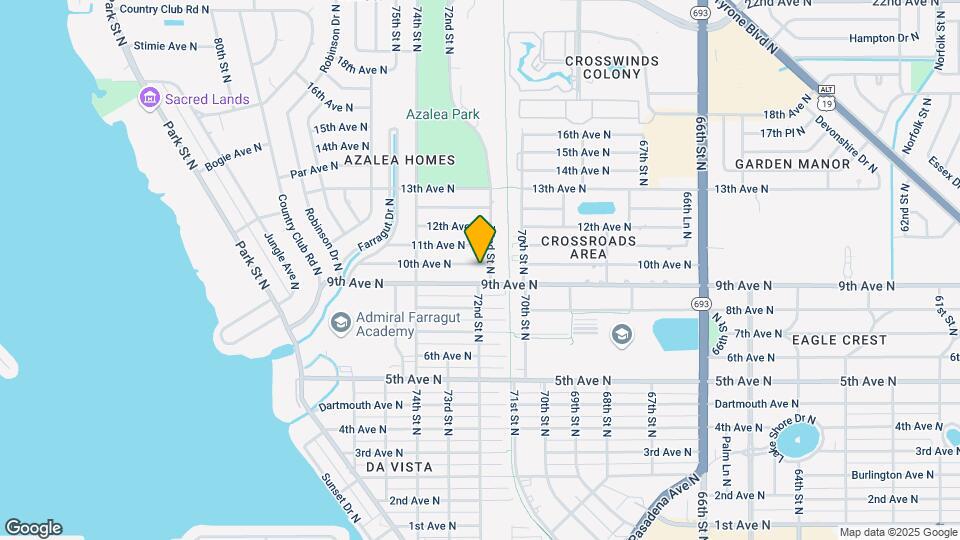 7210 10th Ave N Map and Location Details