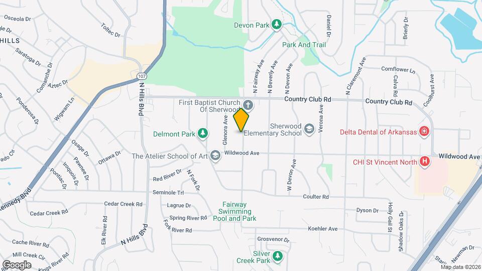 307 S Fairway Ave Map and Location Details