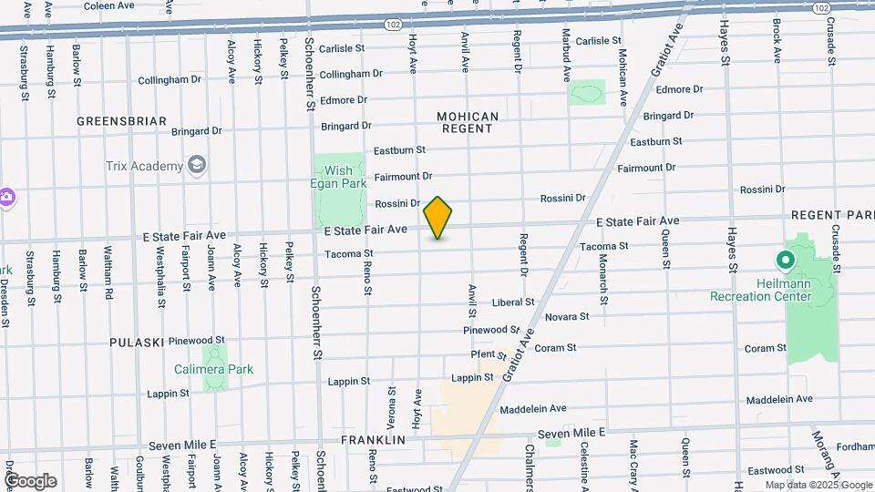 14027 Tacoma St Map and Location Details