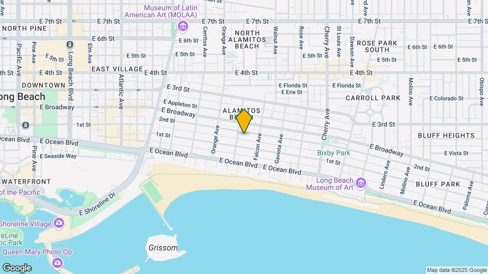 1318 E 2nd St, Unit 10 Map and Location Details