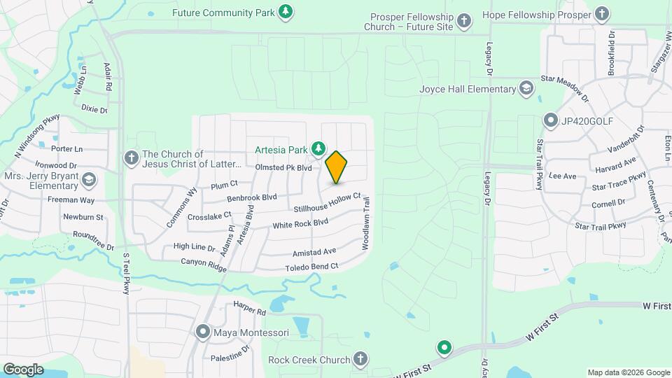 16600 Spence Park Ln Map and Location Details