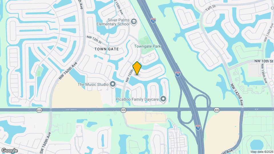 15350 NW 6th Ct Map and Location Details