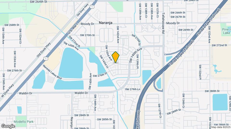 14240 SW 275th St Map and Location Details