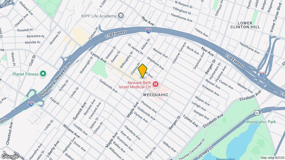 219 Schuyler Ave Map and Location Details