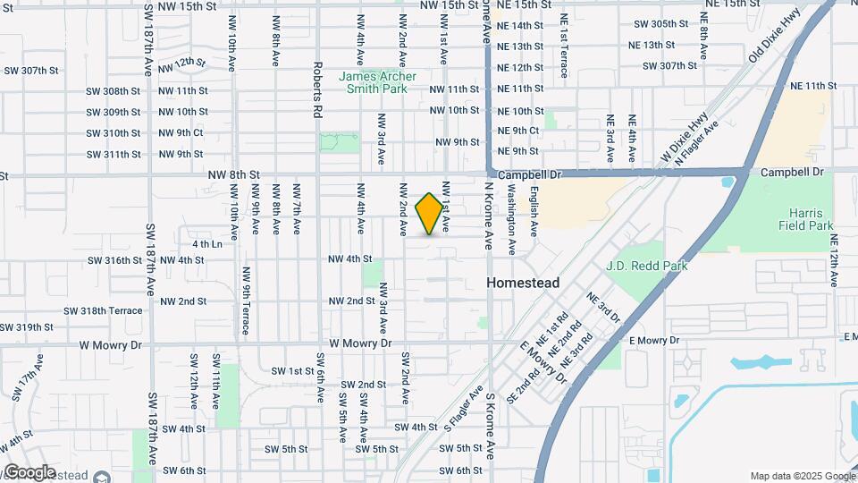 134-154 NW 5th St Mapa y Detalles de la Ubicación