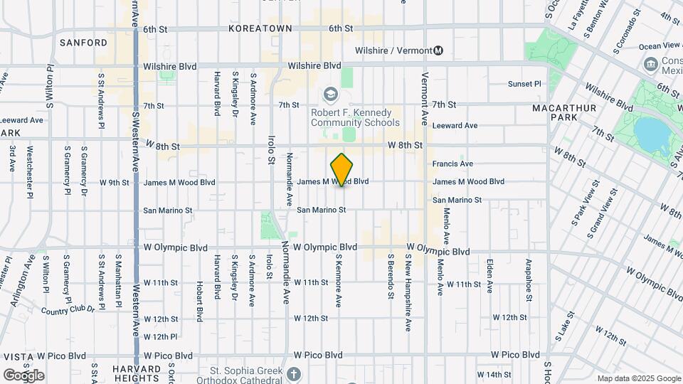 909-913 S Kenmore Ave Map and Location Details