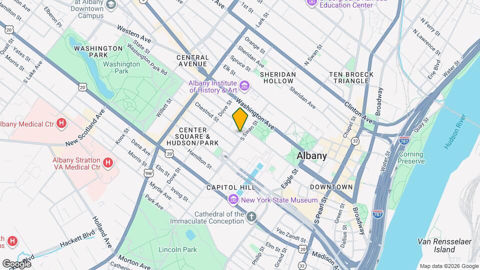 90 Swan Map and Location Details