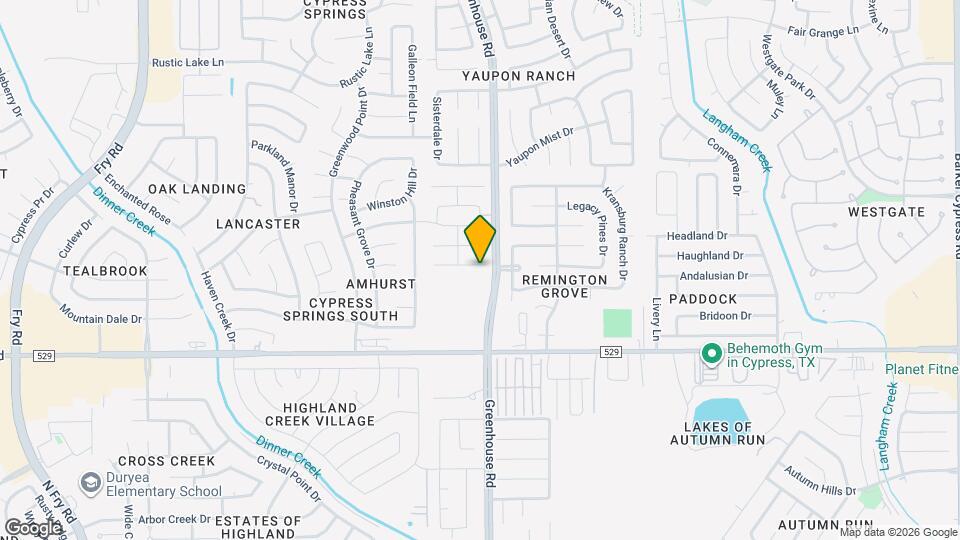 19515 Providence Shore Way Map and Location Details