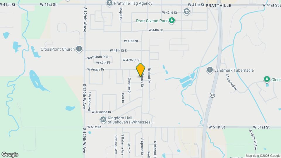 4822 S Spruce Dr Map and Location Details