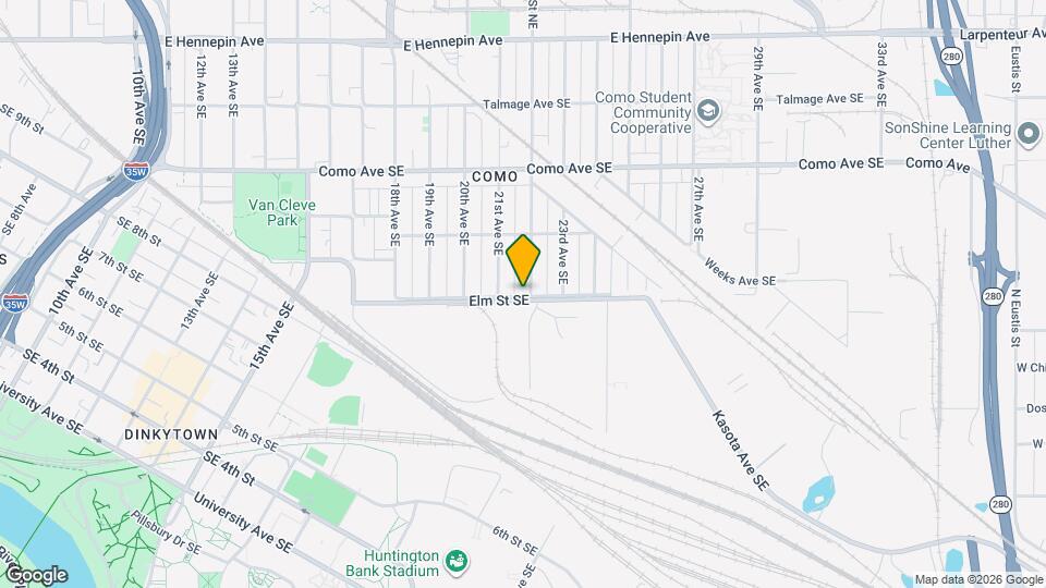 825 22nd Ave SE Map and Location Details