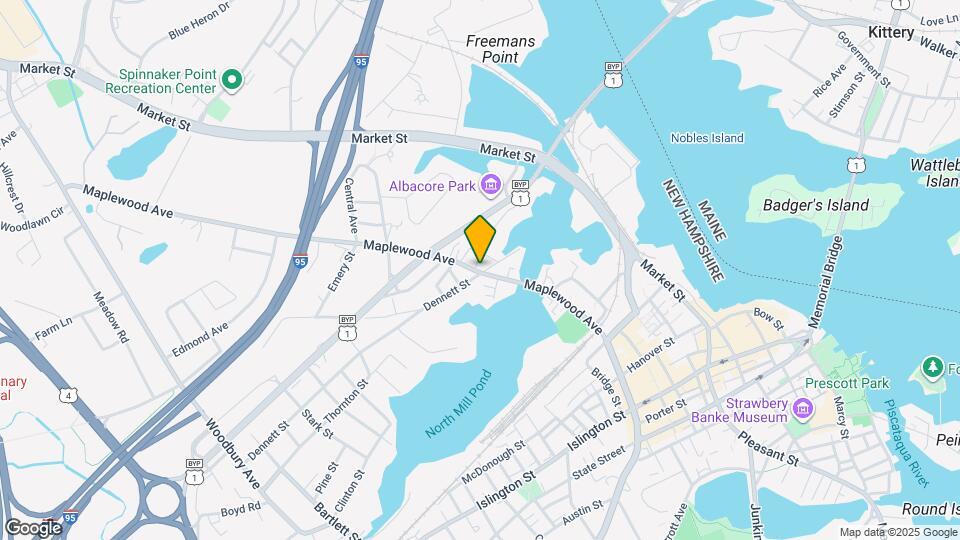 315 Maplewood Ave Map and Location Details