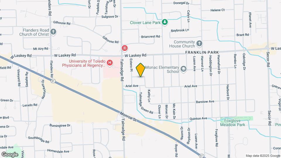 4155 Cypress Ave Map and Location Details