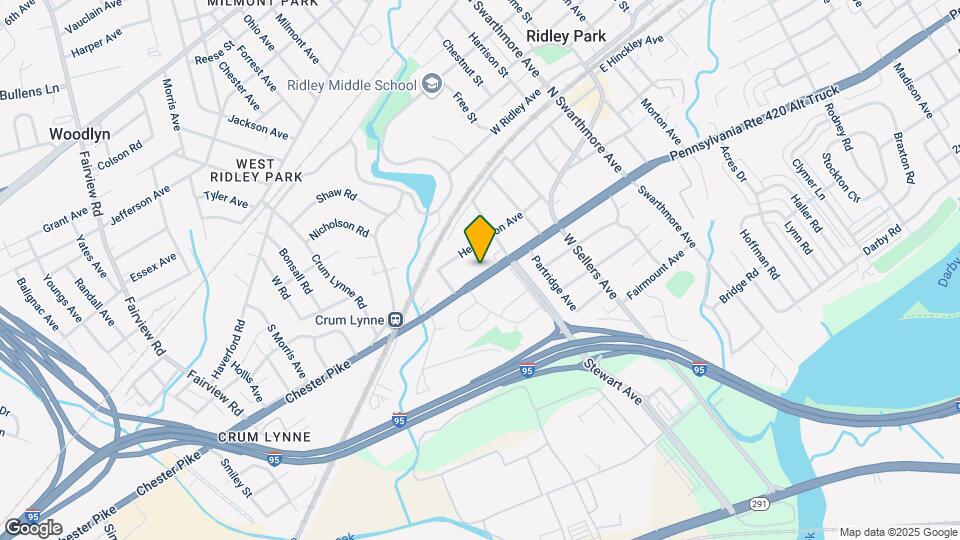 219 W Chester Pike Map and Location Details