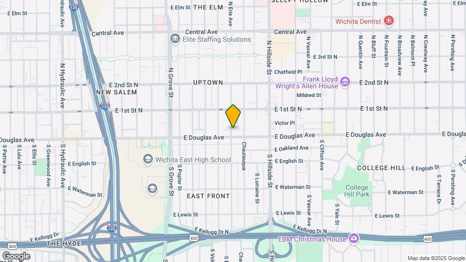 110 N Erie St Map and Location Details