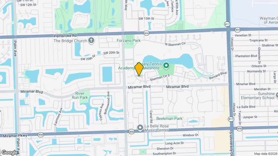 2400 SW 87th Way Map and Location Details