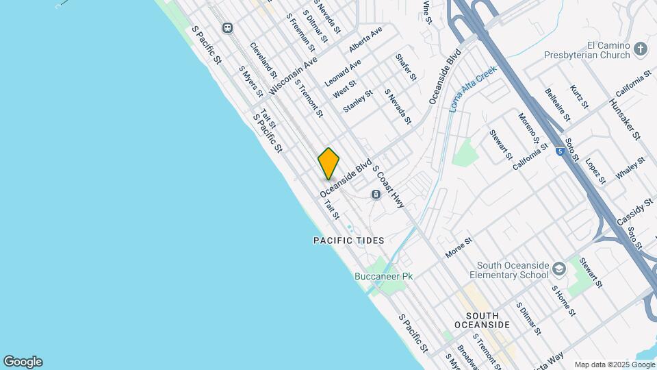 212 Oceanside Blvd Map and Location Details