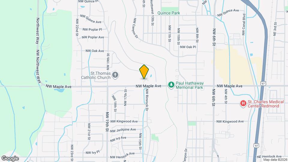 1622 NW Rimrock Dr Map and Location Details