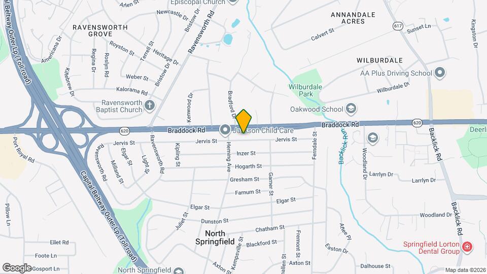 7414 Jervis St Map and Location Details