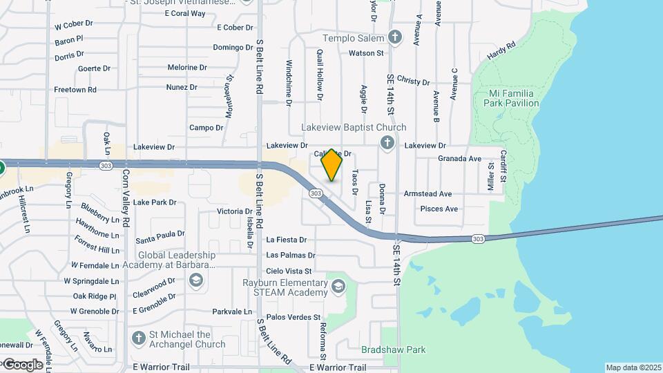 1040 Castille Dr Map and Location Details