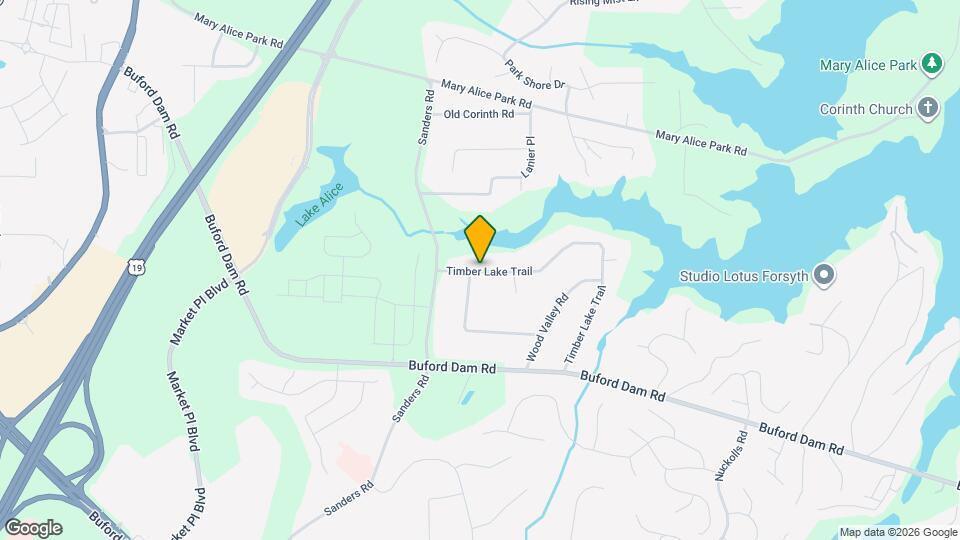 835 Timber Lake Trail Map and Location Details