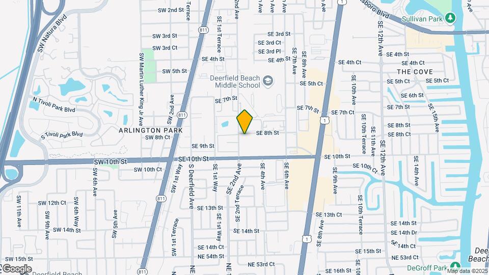 285 SE 10th St Map and Location Details
