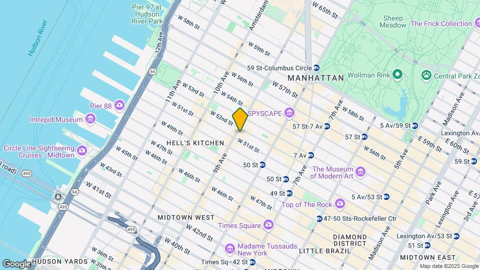 772 Ninth Avenue Mapa y Detalles de la Ubicación