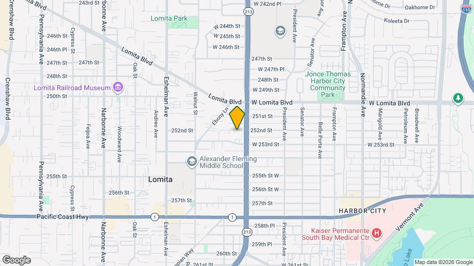 1720-1718 252nd St Map and Location Details