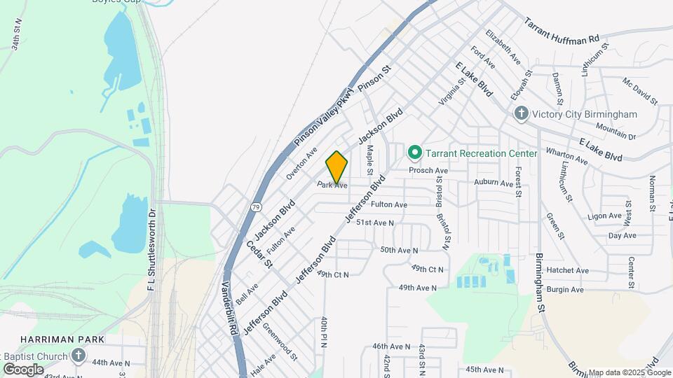 1233 Park Ave Map and Location Details