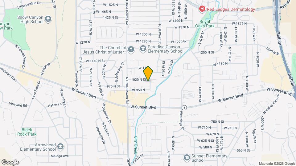 991 N 1725 W Map and Location Details