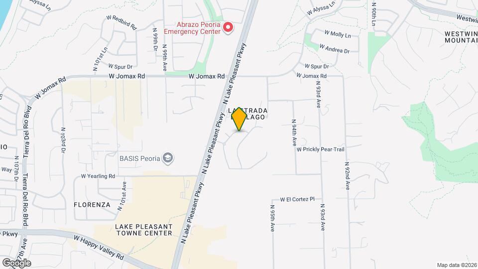 9613 W Staghorn Rd Map and Location Details