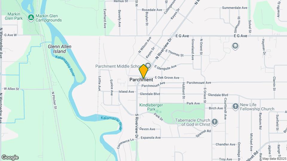 142 N Riverview Dr Mapa y Detalles de la Ubicación