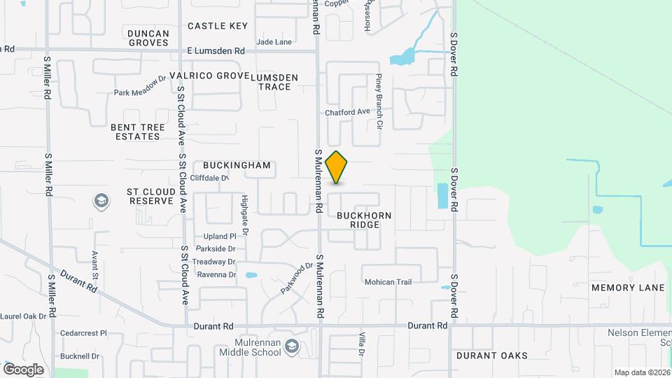 4312 Brandon Ridge Dr Map and Location Details