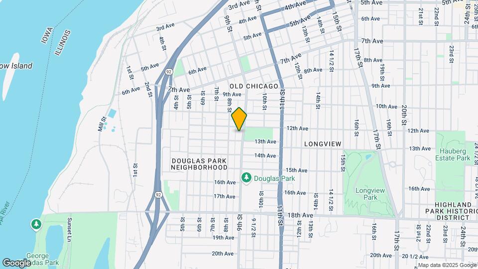 1216 9th St Map and Location Details