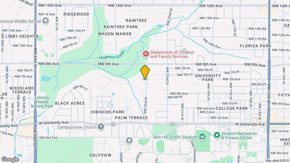 620 NW 23rd St Map and Location Details