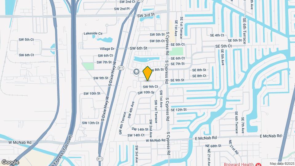 242 SW 9th St Mapa y Detalles de la Ubicación