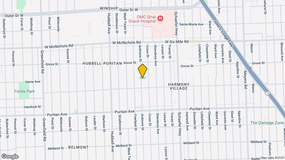 16556 Ardmore St Map and Location Details