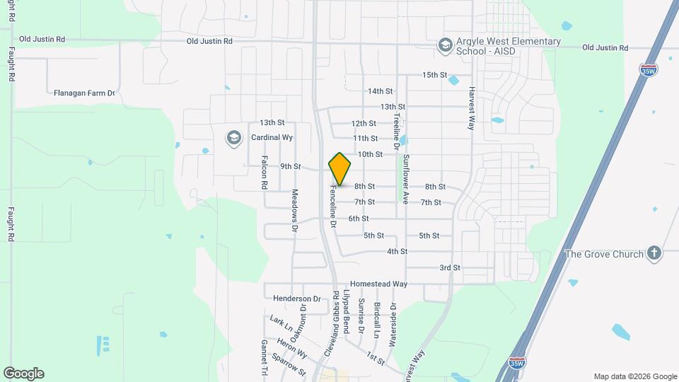 1533 8th St Map and Location Details