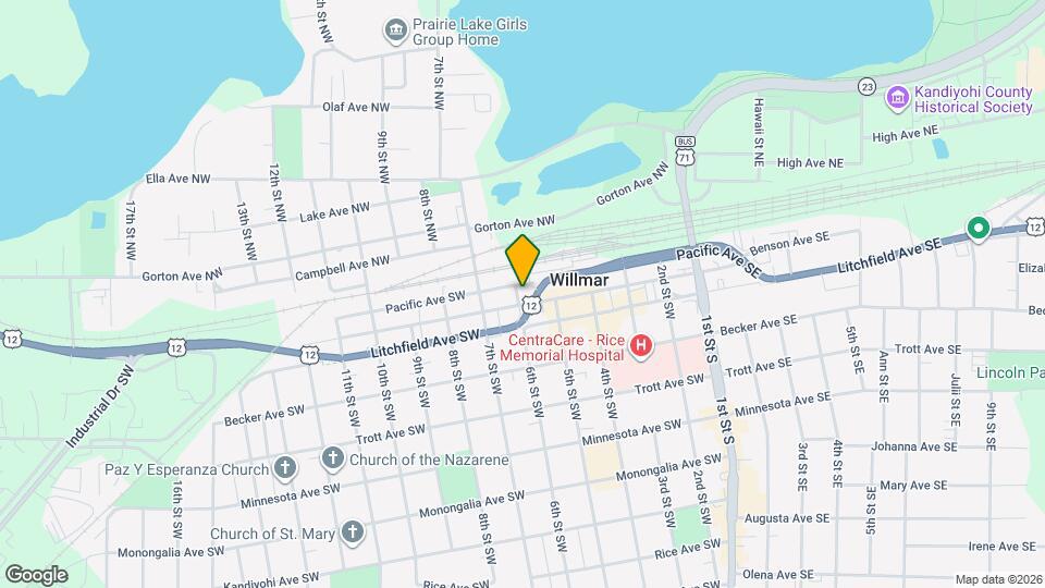 539 Pacific Ave SW Map and Location Details