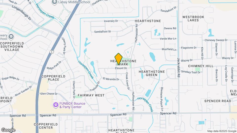 14826 Elmont Dr Map and Location Details