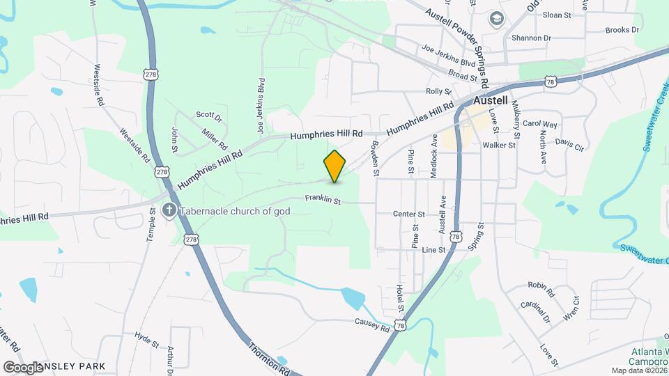 1030 Franklin Ct Map and Location Details