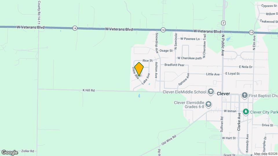 705 W Christopher Ln Map and Location Details