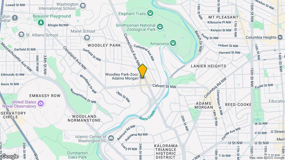 2614 Connecticut Ave NW Map and Location Details