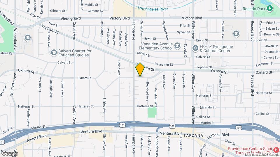 19250 W Oxnard St, Unit 19250 Mapa y Detalles de la Ubicación