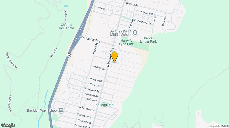 66 E McFarlane Dr Map and Location Details