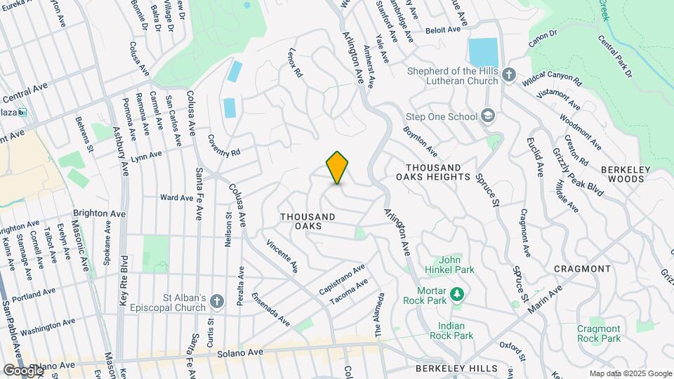 547 Santa Clara Ave Mapa y Detalles de la Ubicación